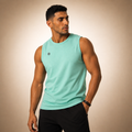 ATS X-Back Sleeveless T-Shirt Mint