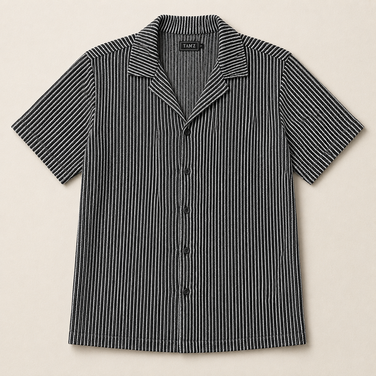 STS Aura Knitted Shirt – Black