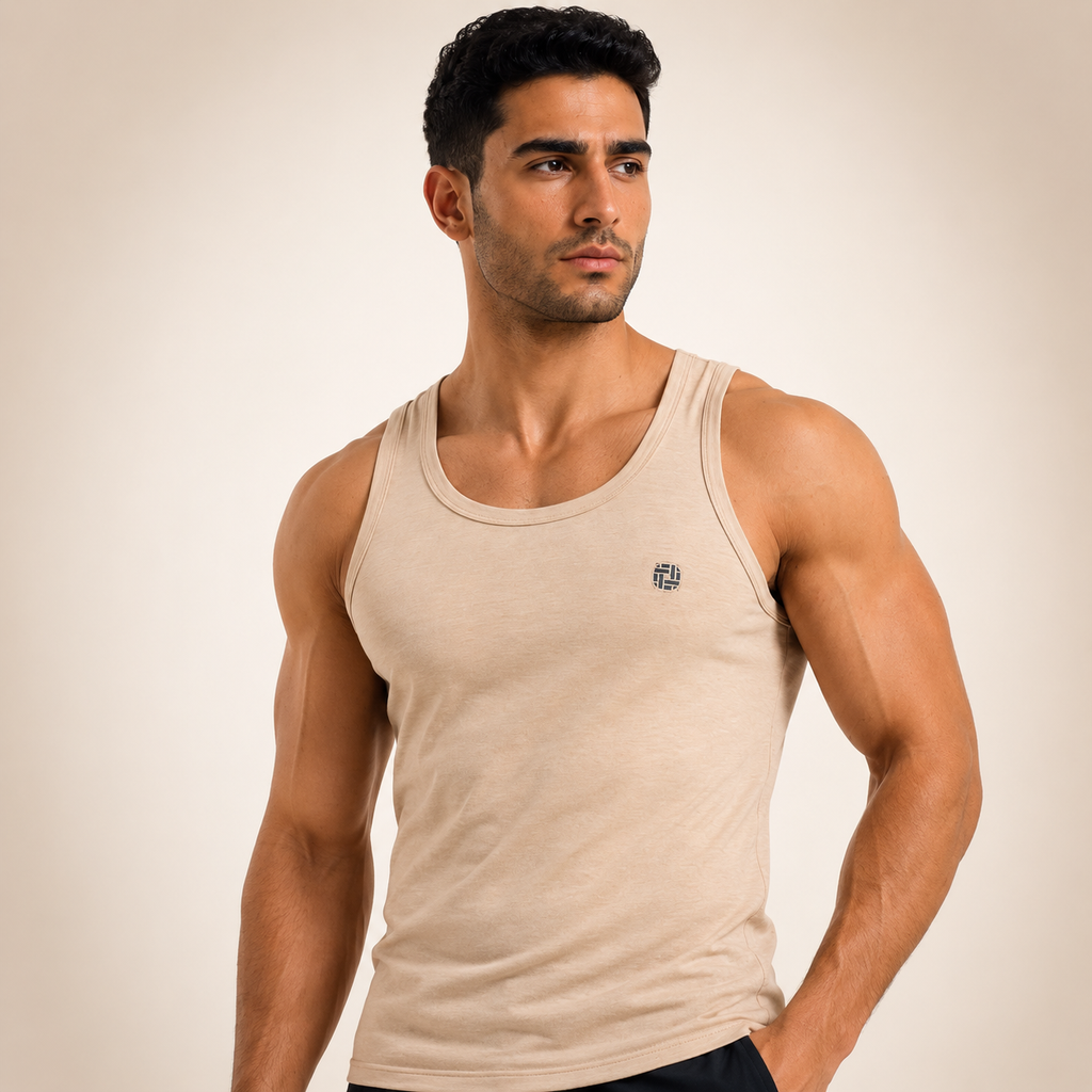 ATT Pro-Fit Tank Top Beige