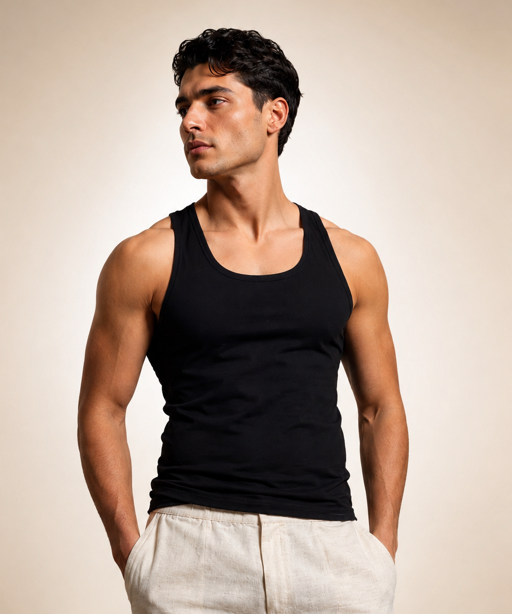 UTT Basic Tank Top - Black