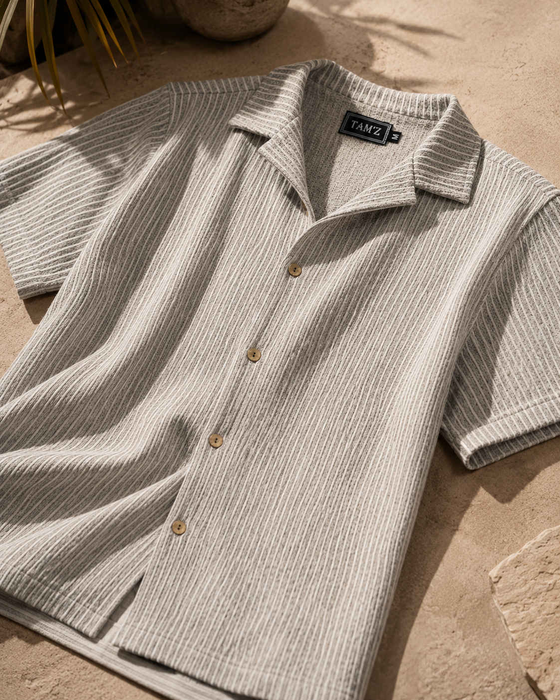 STS Aura Knitted Shirt – Beige